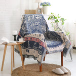 Bohemian Style Blanket | Chair Sofa Cover