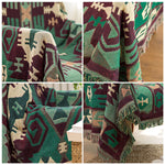 Bohemian Style Blanket | Chair Sofa Cover