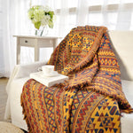 Bohemian Style Blanket | Chair Sofa Cover