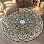 Bohemia Round Rug, Yoga Rug