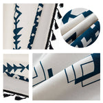 Cotton Linen Window Curtains, 1 Pair