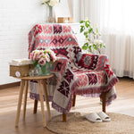 Bohemian Style Blanket | Chair Sofa Cover
