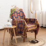 Bohemian Style Blanket | Chair Sofa Cover
