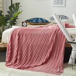Cotton Knitted Nap Blanket