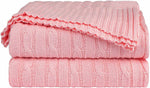 Cotton Knitted Nap Blanket