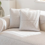 Soft Cotton Minimalist Non-Slip Sofa Cover , Washable Cushion , Furniture Protector