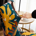 Pattern Stretch Dining Chair Covers, Chair Slipcover
