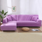 Velvet Stretch Sofa Slipcover, Soft Anti-Slip