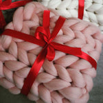 Handmade Chunky Knit Blanket