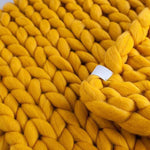 Handmade Chunky Knit Blanket