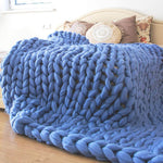 Handmade Chunky Knit Blanket