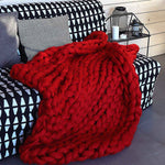 Handmade Chunky Knit Blanket
