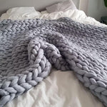 Handmade Chunky Knit Blanket