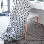 Handmade Chunky Knit Blanket