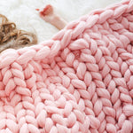 Handmade Chunky Knit Blanket