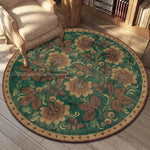 Bohemia Round Rug, Yoga Rug