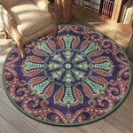 Bohemia Round Rug, Yoga Rug