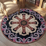 Bohemia Round Rug, Yoga Rug