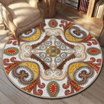 Bohemia Round Rug, Yoga Rug