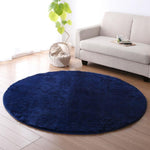 Fluffy Area Rug | Round Living Room Rugs