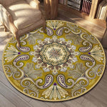 Bohemia Round Rug, Yoga Rug
