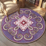 Bohemia Round Rug, Yoga Rug