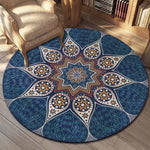 Bohemia Round Rug, Yoga Rug