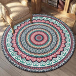 Bohemia Round Rug, Yoga Rug