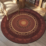 Bohemia Round Rug, Yoga Rug