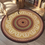 Bohemia Round Rug, Yoga Rug
