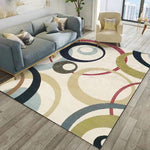 Simple Geometric Living Room Area Rug