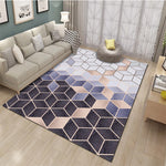 Simple Geometric Living Room Area Rug