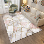 Simple Geometric Living Room Area Rug