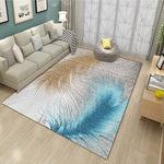 Simple Geometric Living Room Area Rug