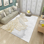 Simple Geometric Living Room Area Rug
