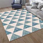 Simple Geometric Living Room Area Rug