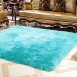 Premium Faux Fur Sheepskin Rectangle Area Rug