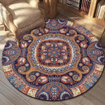 Bohemia Round Rug, Yoga Rug