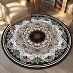Bohemia Round Rug, Yoga Rug