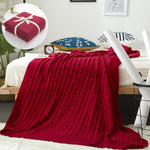 Cotton Knitted Nap Blanket