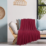 Cotton Knitted Nap Blanket