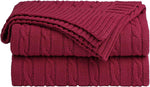 Cotton Knitted Nap Blanket
