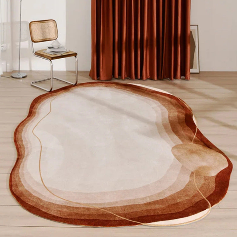 Simple shaped irregular rug | area rug | living room rugs – sweaterpicks