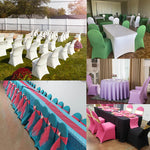 Stretch Spandex Chair Cover for Wedding Party Dining Banquet Event