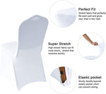 Stretch Spandex Chair Cover for Wedding Party Dining Banquet Event