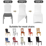 Stretch Spandex Chair Cover for Wedding Party Dining Banquet Event