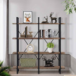 64'' H x 60'' W Iron Etagere Bookcase