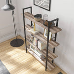 54.7'' H x 41'' W Iron Etagere Bookcase