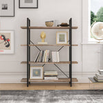 54.7'' H x 41'' W Iron Etagere Bookcase