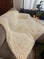Chunky Knit Blanket